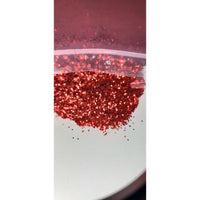 BG009 Candy Apple Red Fine Glitter