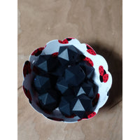 Black 21.5mm Icosahedron