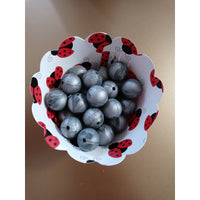 
              S03-Metallic Silver Silicone Beads
            