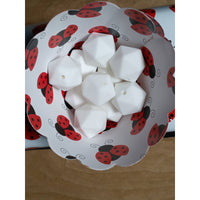 
              S09-White Silicone Beads
            