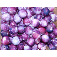S12- Purple Galaxy 15mm Silicone Beads 