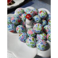 142-Spring Time Silicone Beads