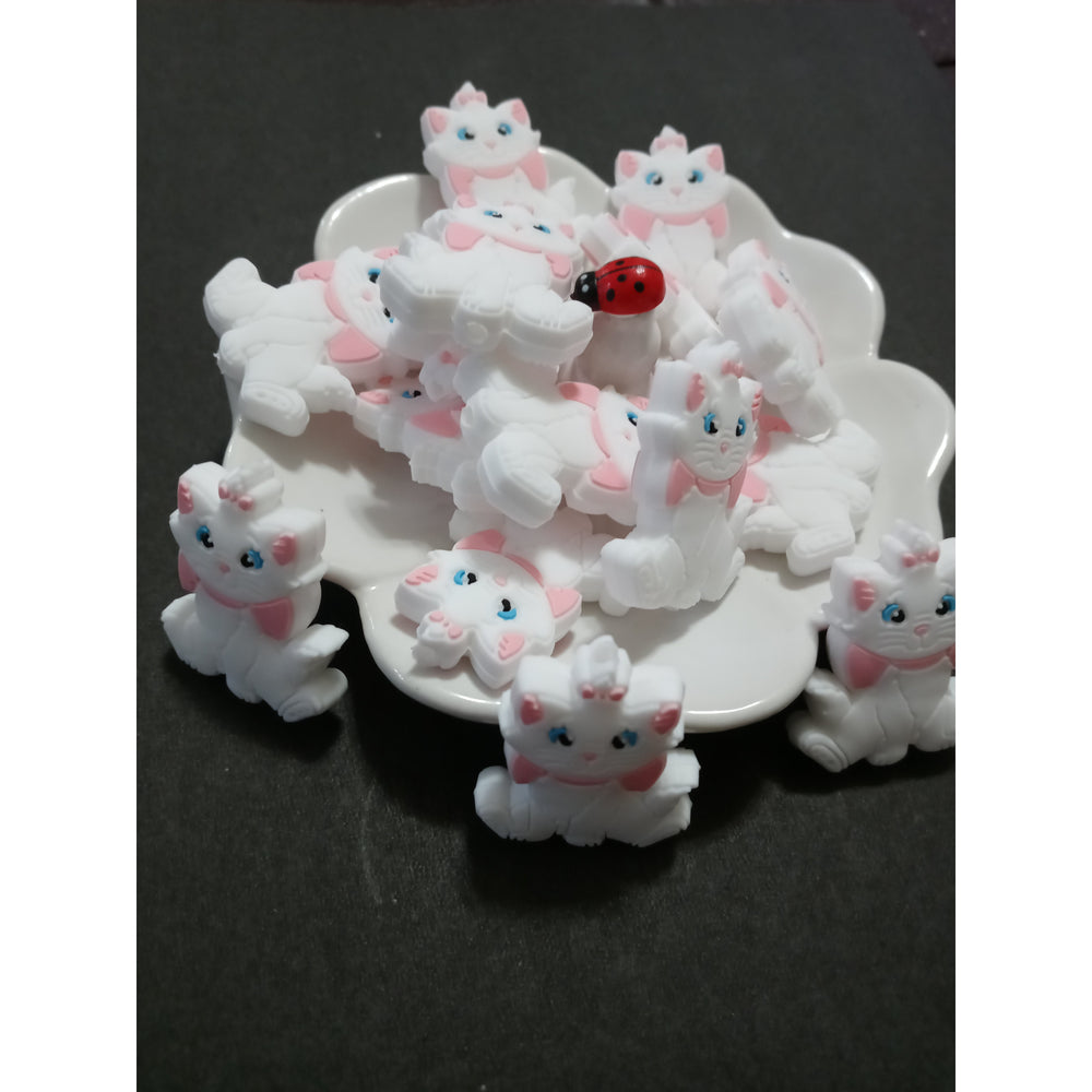 F49-Cat Silicone Focal Bead