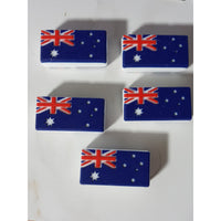 F48-Flag Silicone Focal Beads