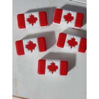 F48-Flag Silicone Focal Beads
