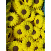 
              F77 Small Sunflowers  Silicone Focal Bead
            