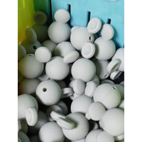 
              F65-Mouse Ears Silicone Focal Beads
            