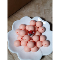 S-147 Peachy Silicone Beads