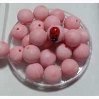 S22-Candy Swirl Silicone Beads
