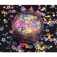 BG014 Confetti & Stars Chunky Glitter