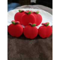 F80- Apple Silicone Focal Bead